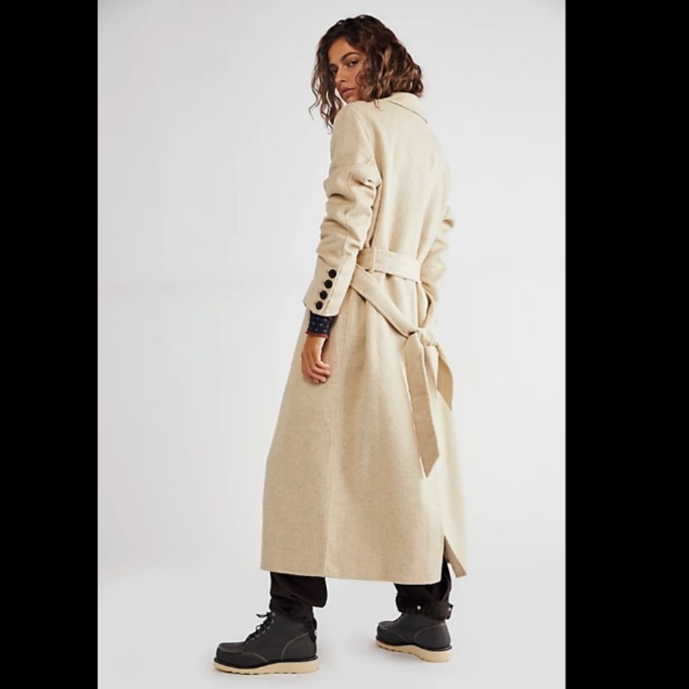 Free People Hailey Wool Coat